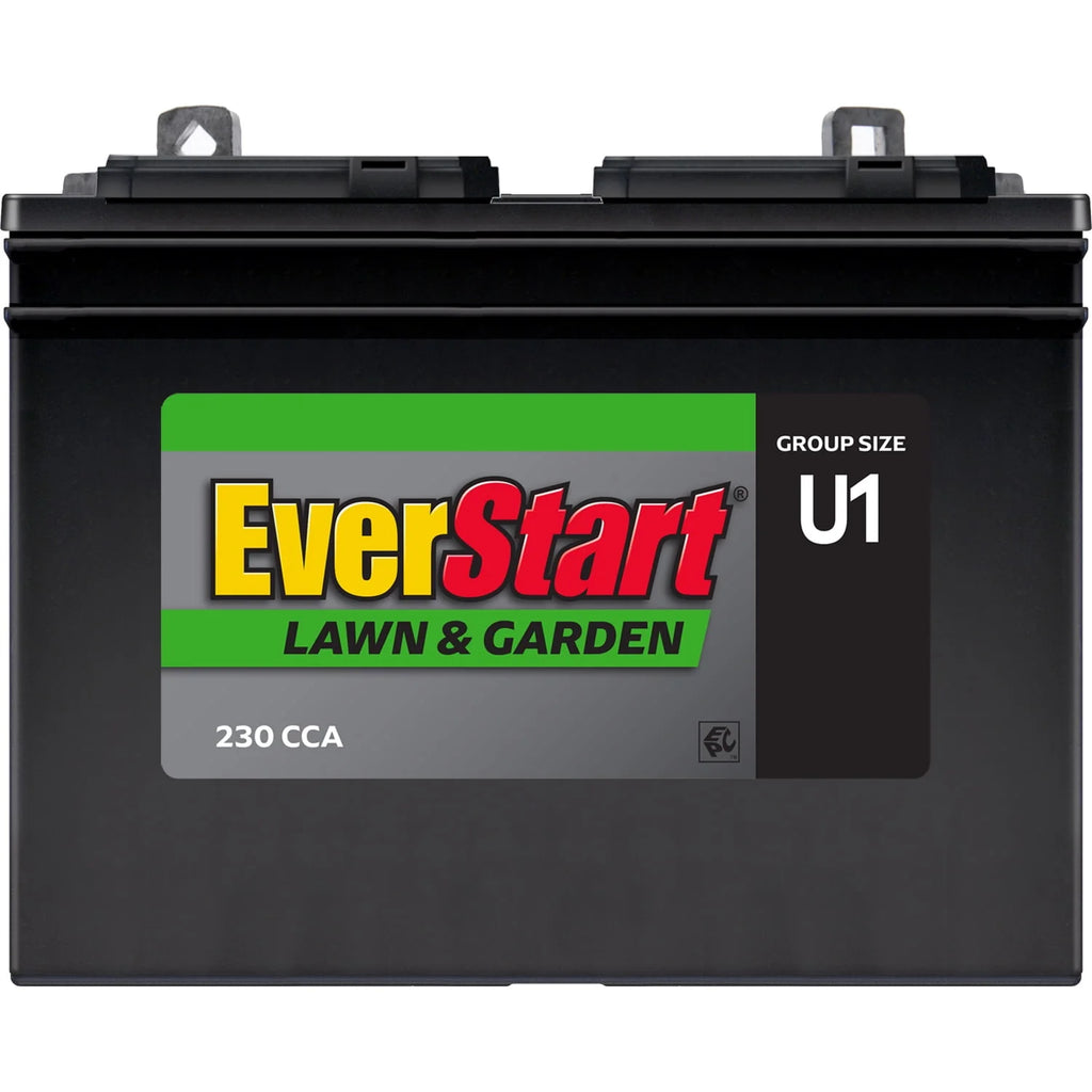 Lead Acid Lawn & Garden Battery, Group Size U1 12 Volt, 230 CCA Z7757
