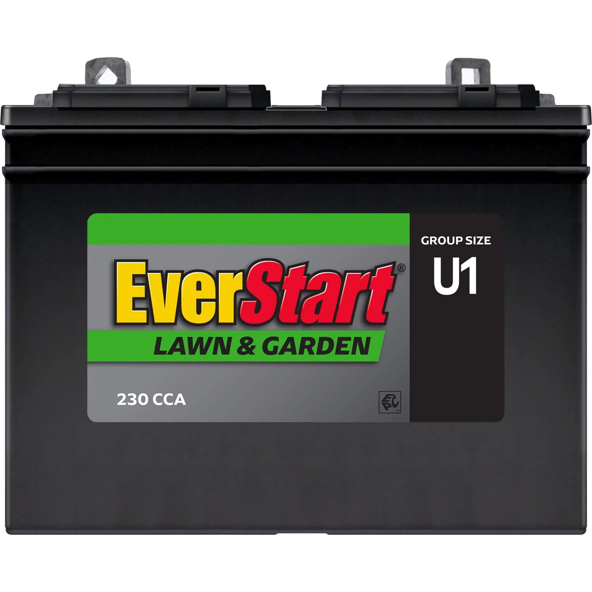 Lead Acid Lawn & Garden Battery, Group Size U1 12 Volt, 230 CCA Z7757