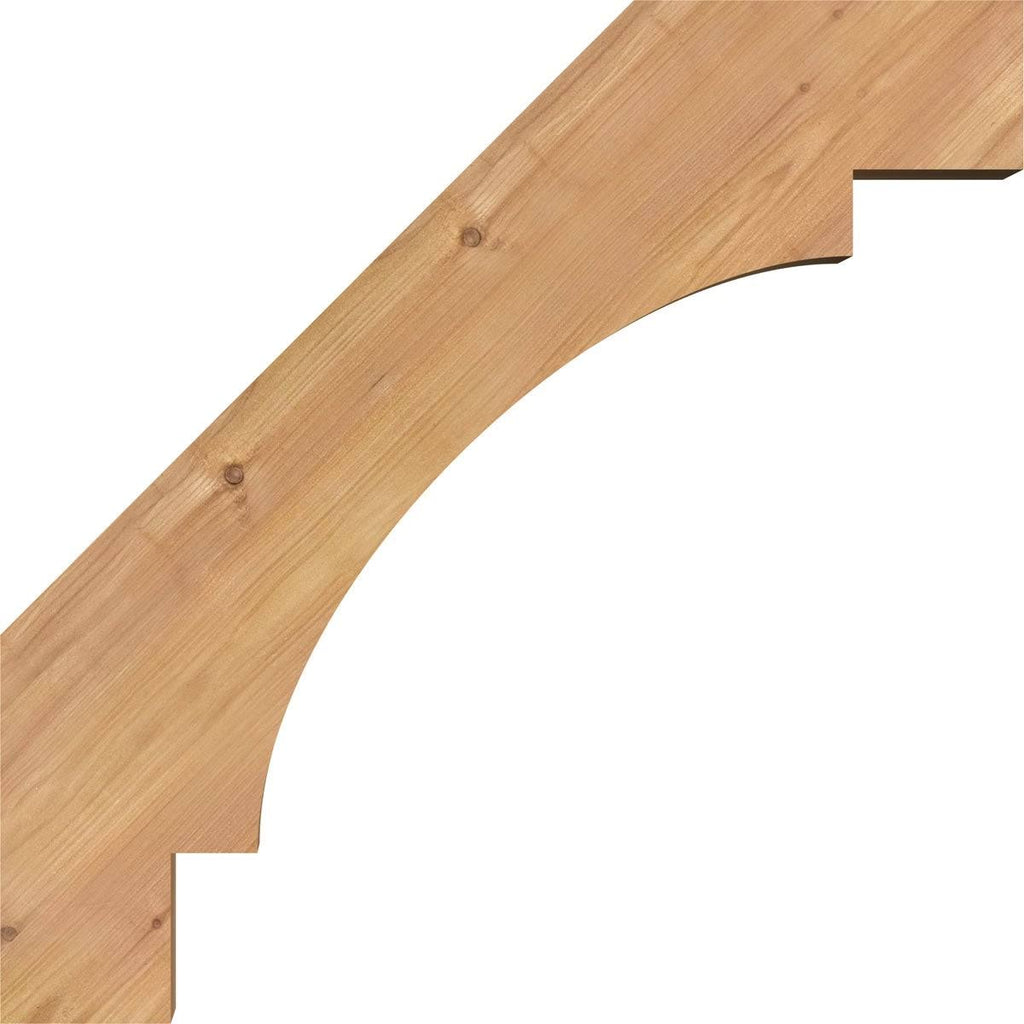 Western Red Cedar Smooth Brace Q63772