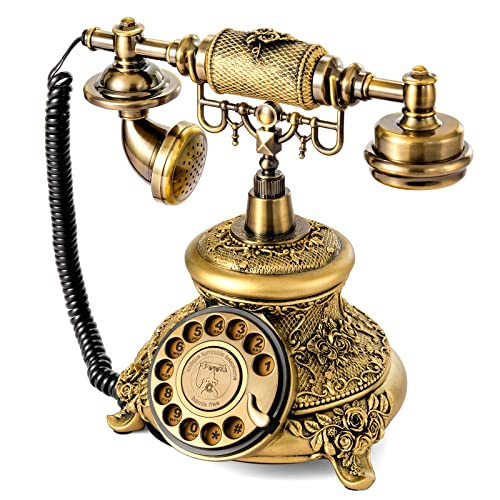 Vintage Push Button Landline Telephone with LCD Display R488