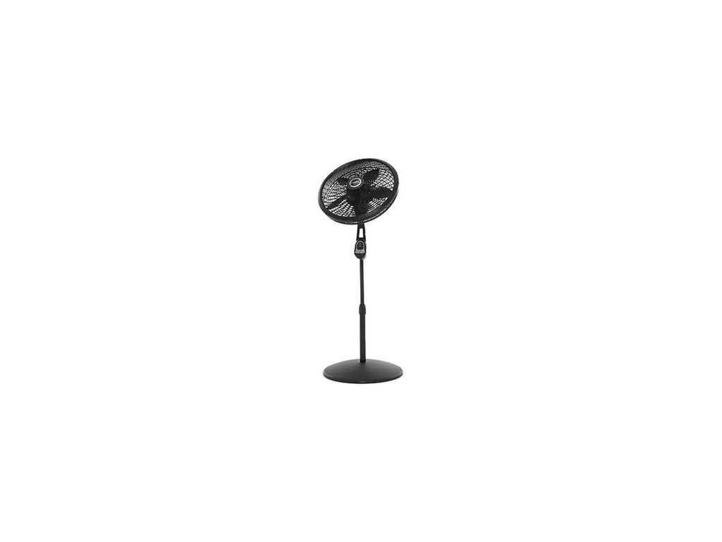 18 Oscillating Pedestal Fan with Remote, 3 Speeds, Black H5484