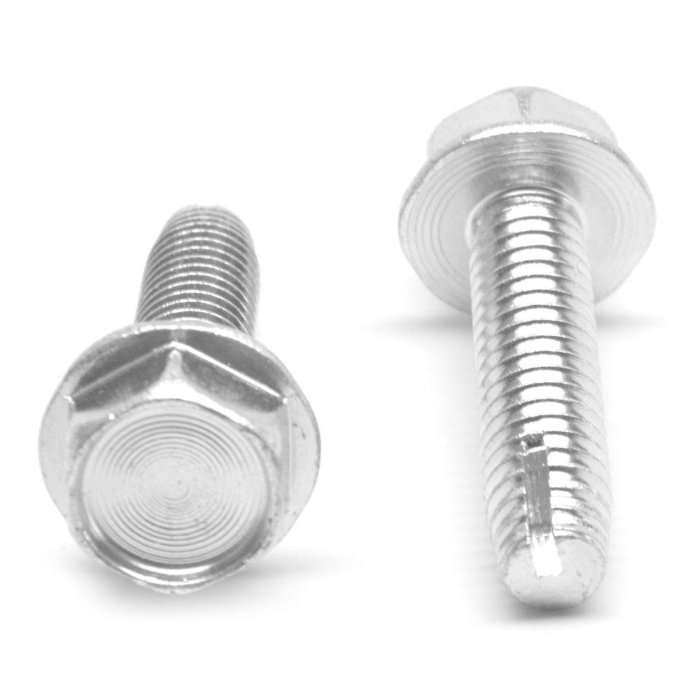 Coarse Thread Thread Cutting Screw Hex Washer Head Low Carbon Steel Zinc Plated Pk 5000 I516