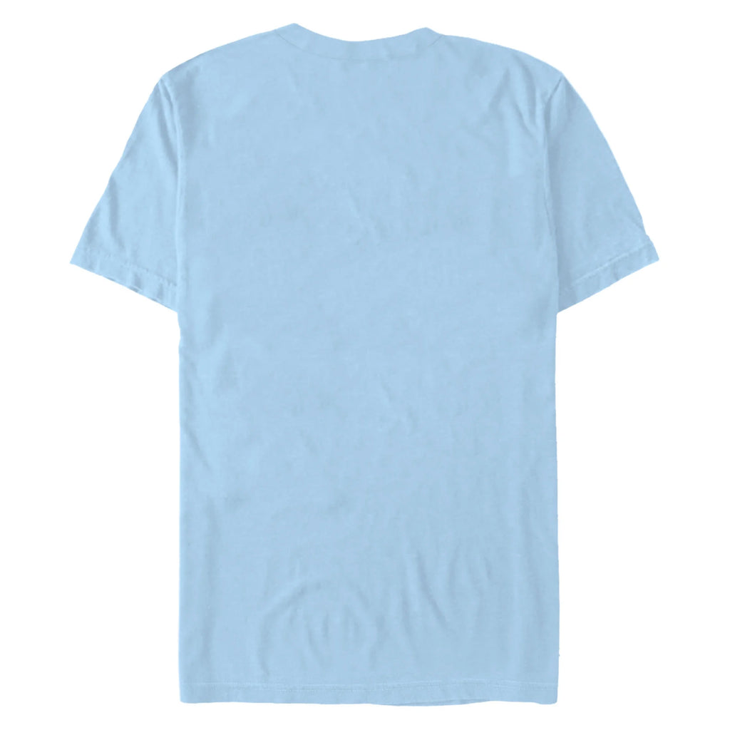 Men's Graphic Tee Light Blue 3X Large M4178
