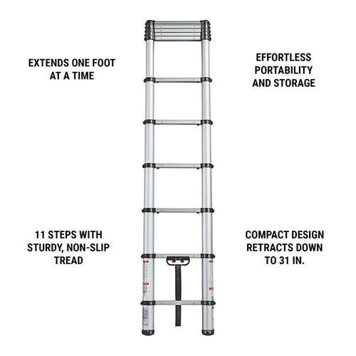 14 ft. 250 lb. Portable Telescoping Ladder L772808