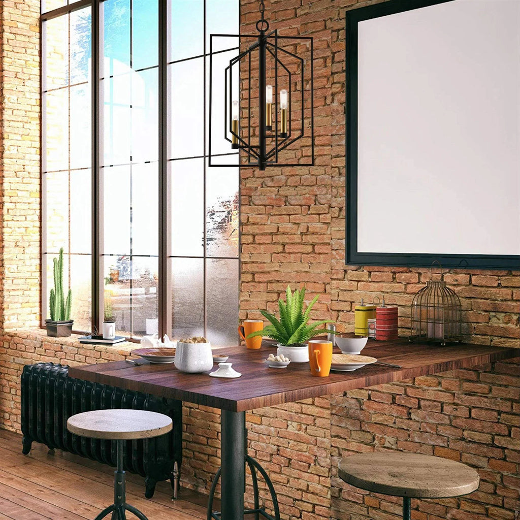 21x22 3-Light Modern Farmhouse Pendant Chandelier J855