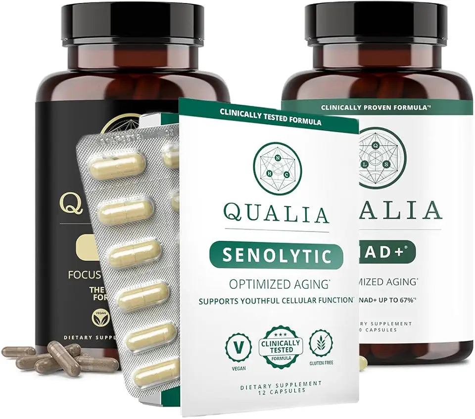 Nootropics, Senolytic & NAD+ Supplement Capsules T61017