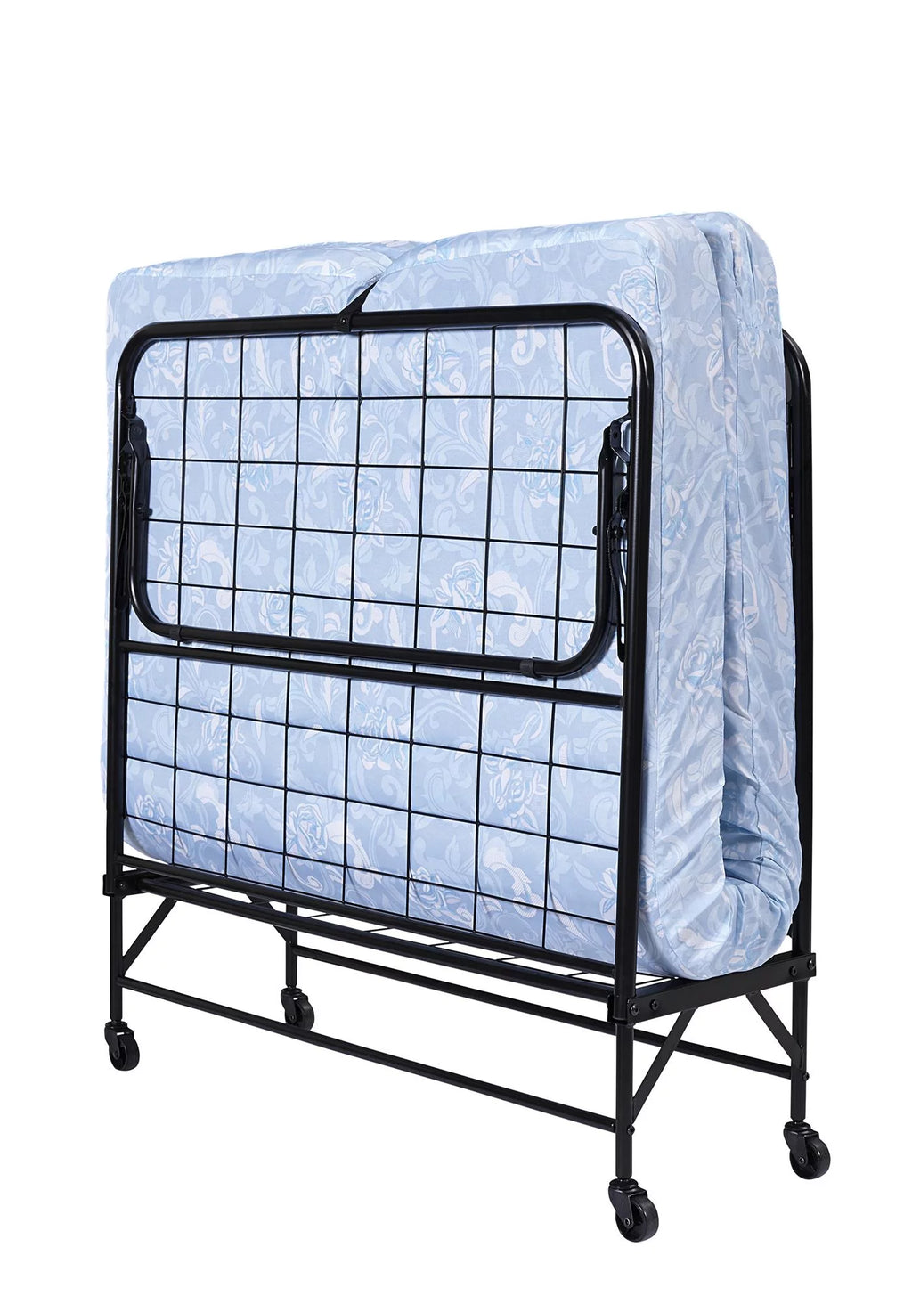 Folding Rollaway Guest Bed with 5 Inch Mattress, Twin F272