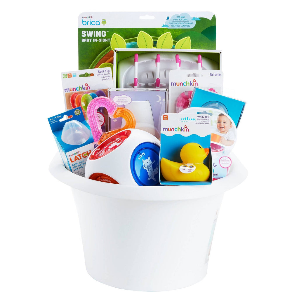 Pink Baby Gift Basket N919952