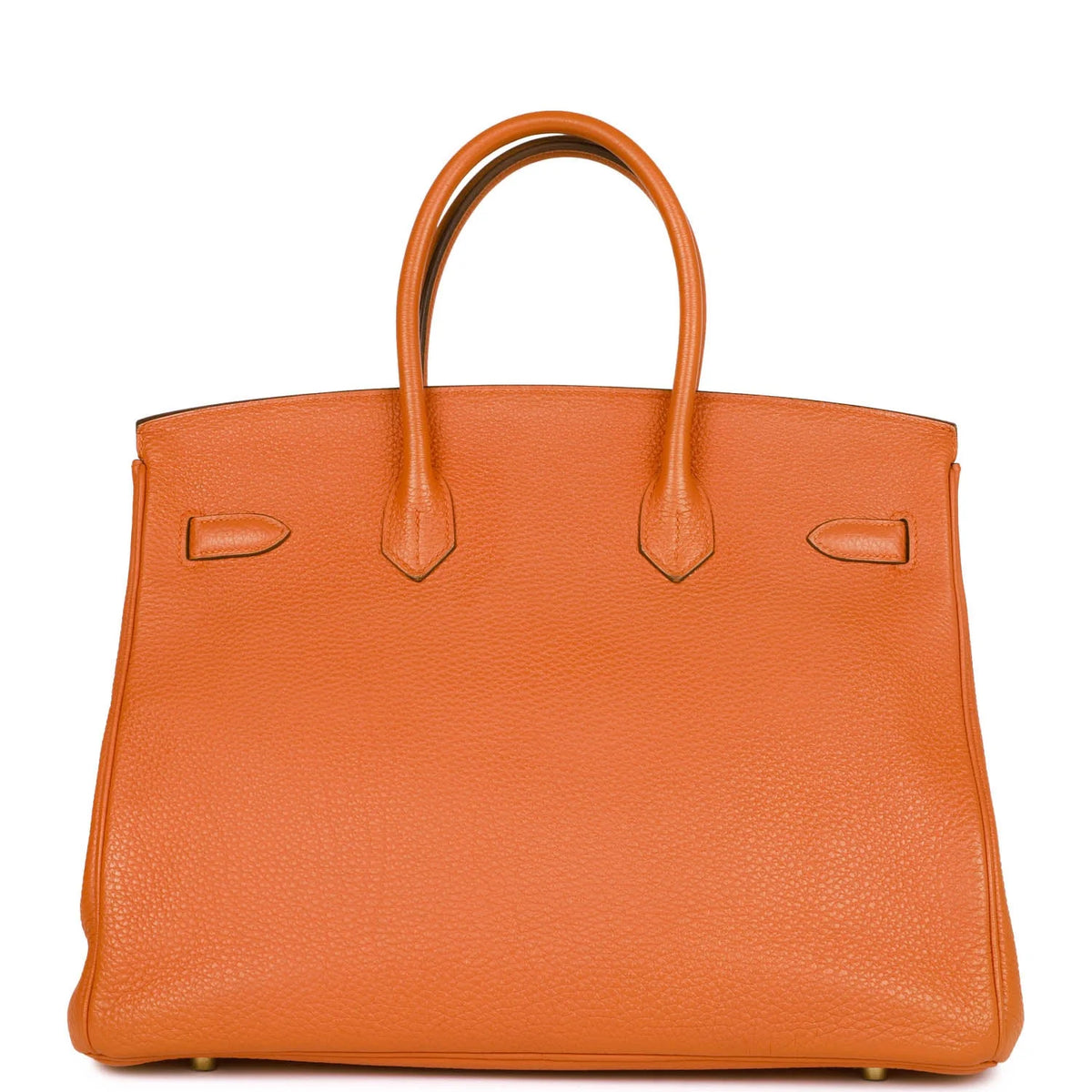 Orange Togo Leather Handbag Q151357