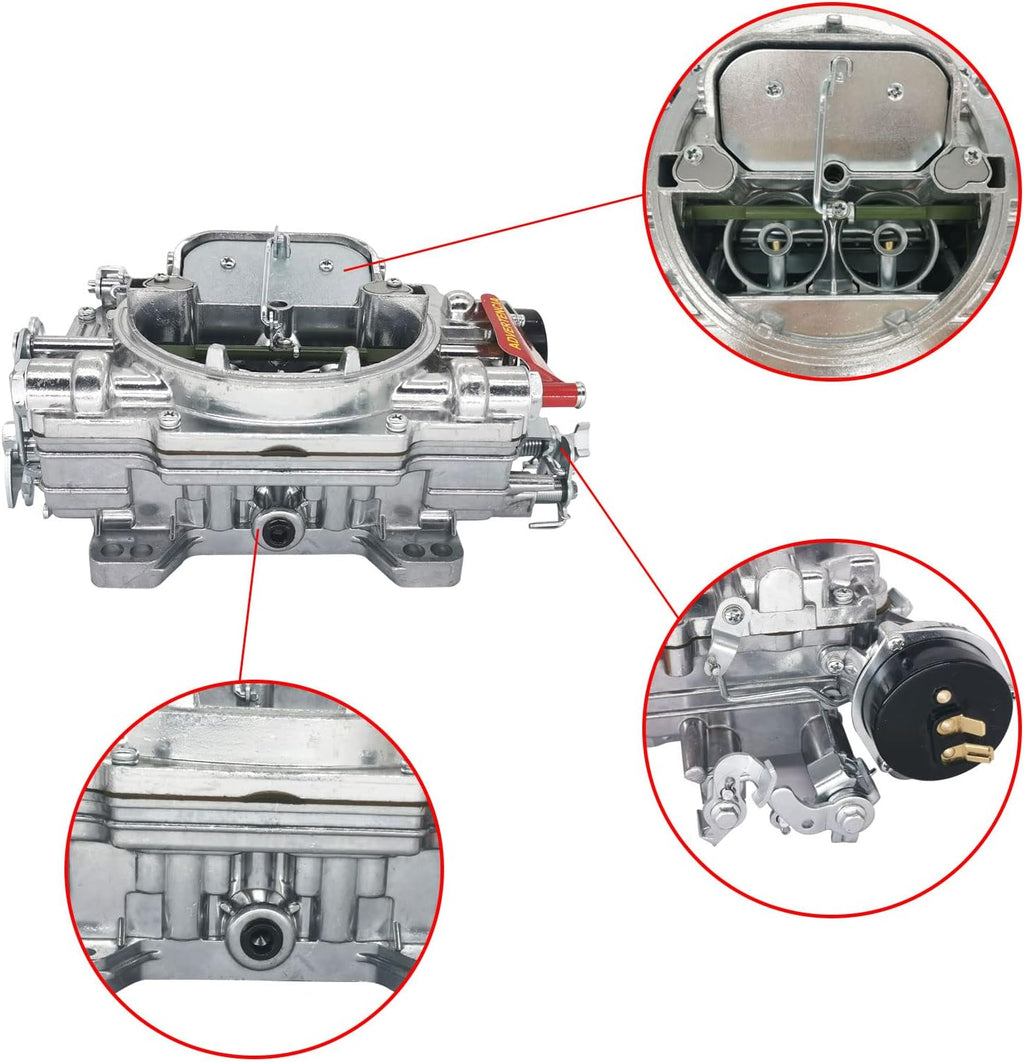 1405 Carburetor 600 CFM 4 Barrel Square Bore Performance Carburetor C914