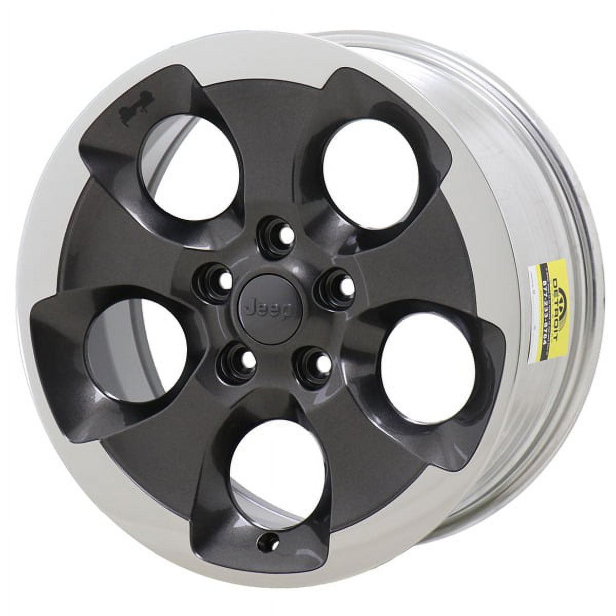 Polished Lip Grey Factory OEM Wheel Rim M436208