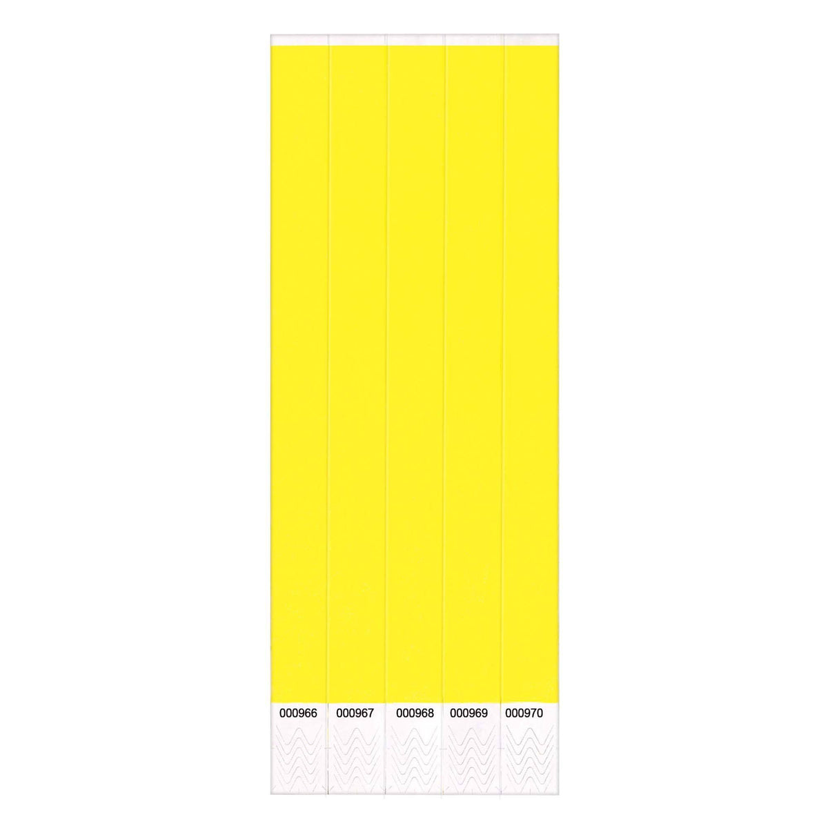 Yellow Wristbands Case of 500 F644
