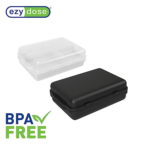 Gray Magnetic Pill Case with 7 Compartments Z545504