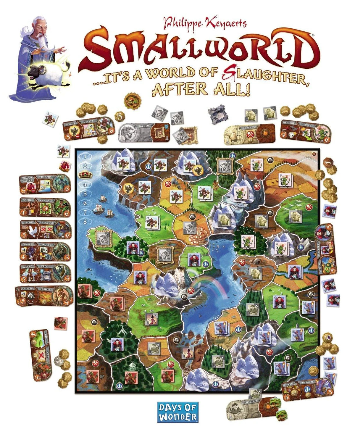 Small World Strategy Board Game M992