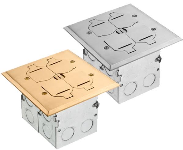 2 Gang Floor Box O702703