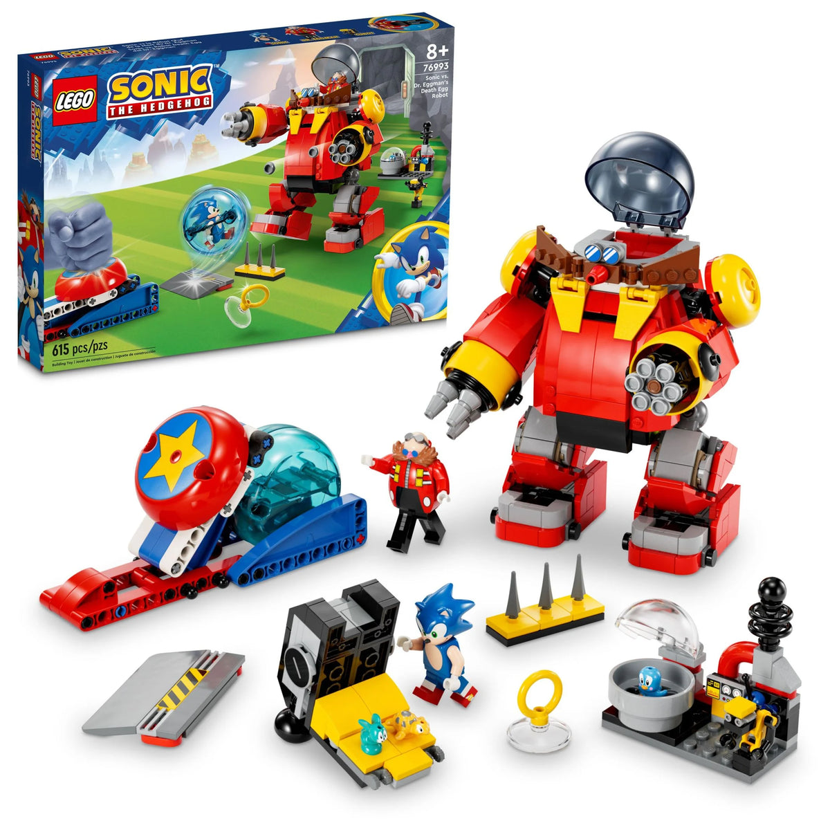 Building Toy with 6 Figures and Launcher B366