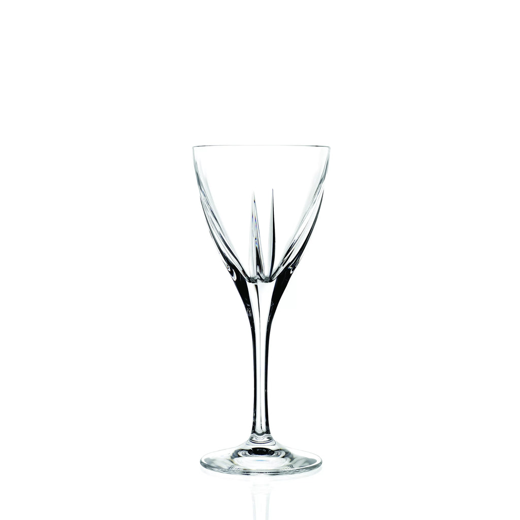 Glass Stemmed Wine Goblets Set of 6 P6240