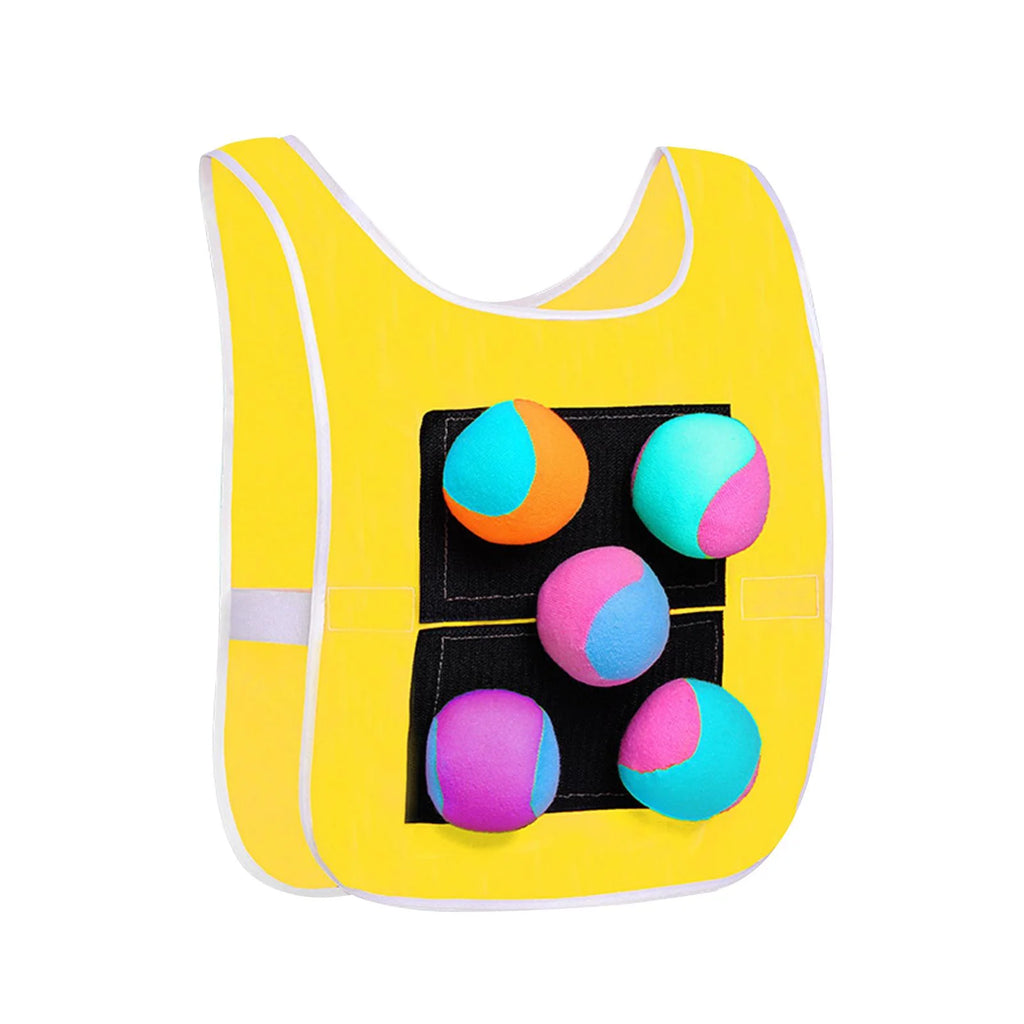 Sticky Dodgeball Vest with 5 Sticky Ball K629