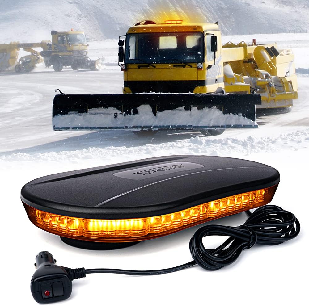 Amber COB LED Rooftop Strobe Beacon Lights Bar K7690