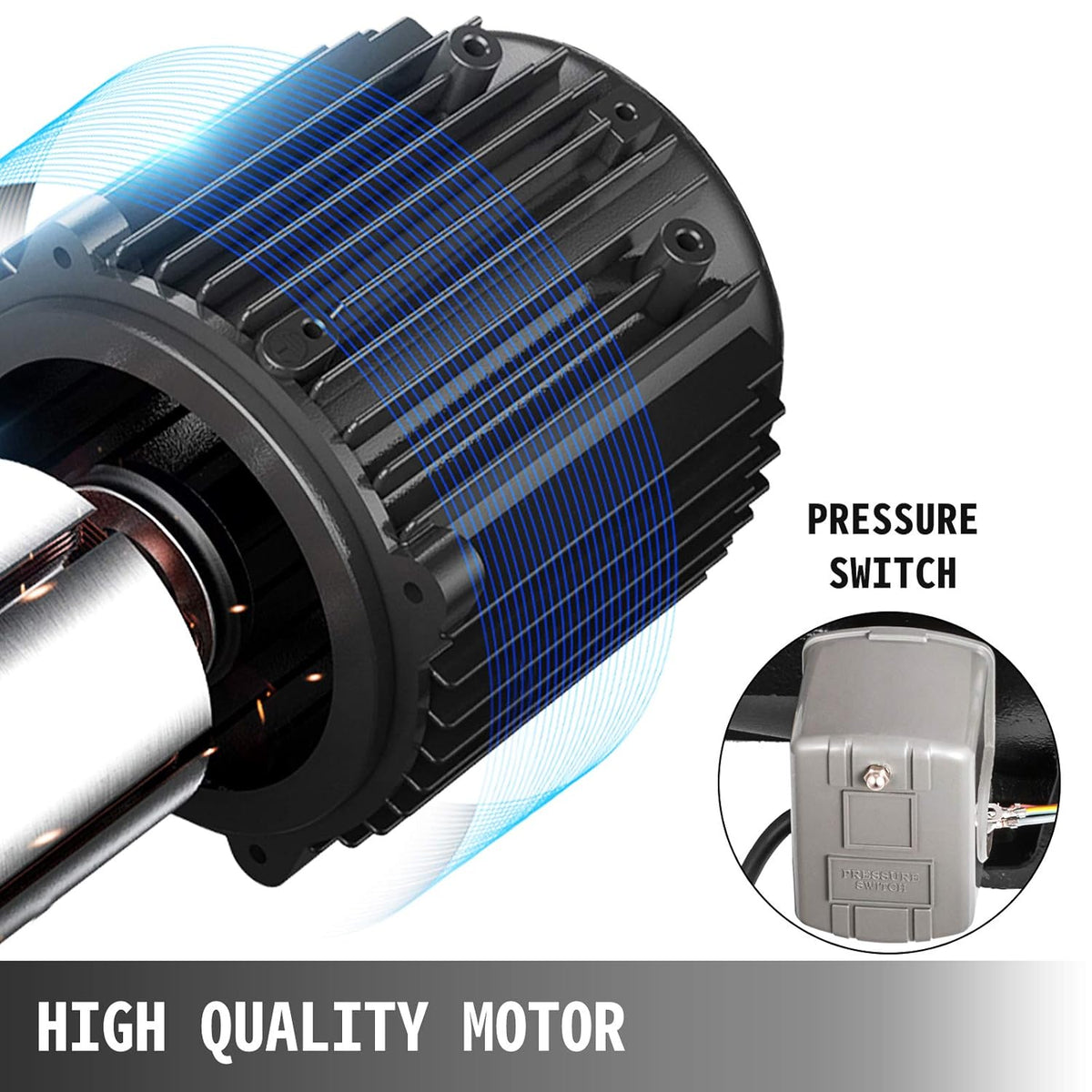 1HP Cast Iron Shallow Well Jet Pump Q3451