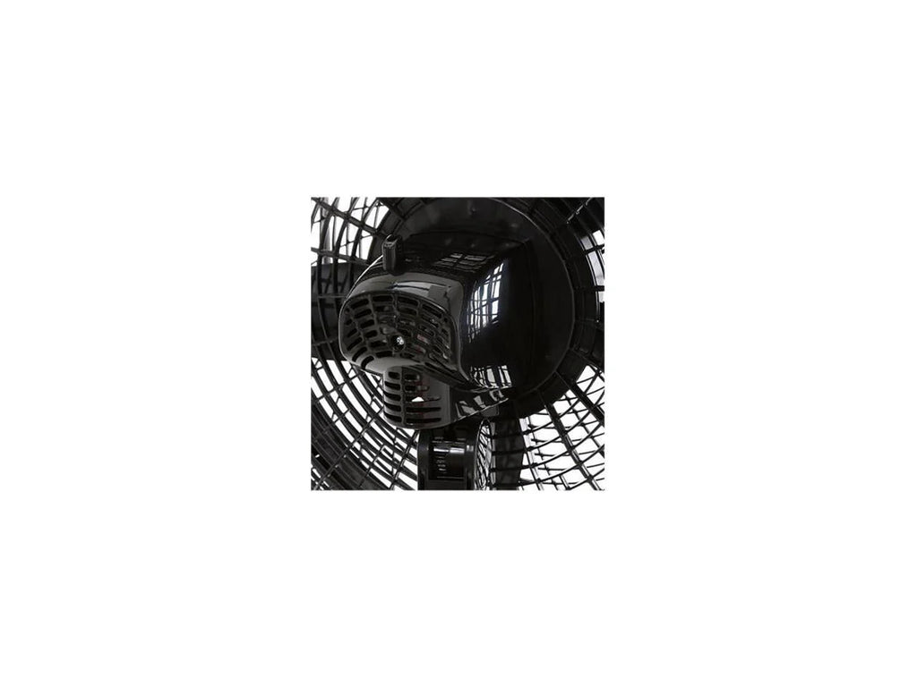 18 Oscillating Pedestal Fan with Remote, 3 Speeds, Black H5484