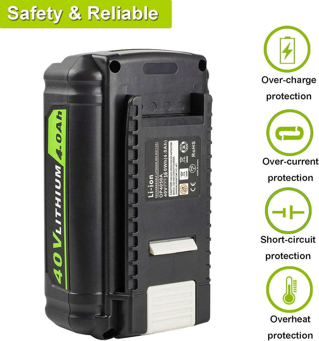 4.0Ah 40V Lithium Ion Battery L137