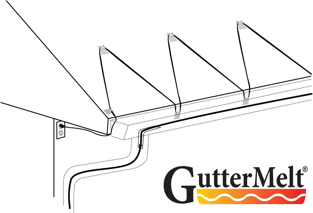 Roof & Gutter Snow Deicing Cable Kit (110 feet) I724507