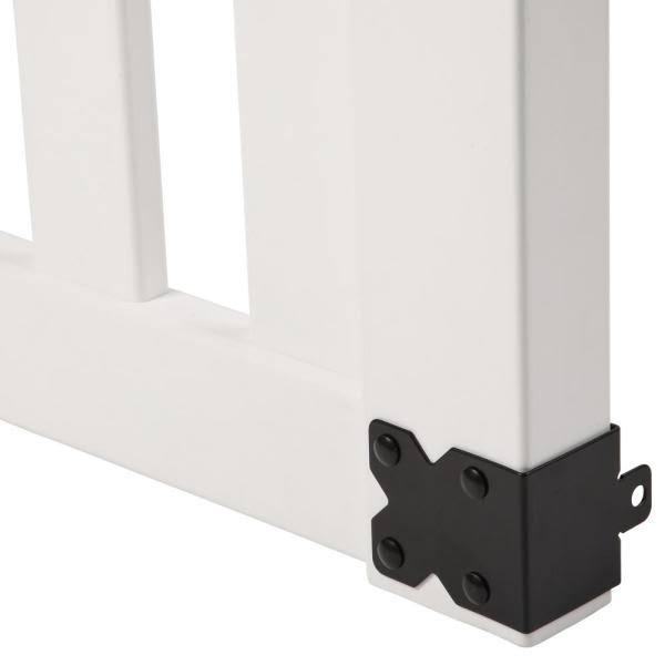 White Vinyl Picket Fence Gate C39449