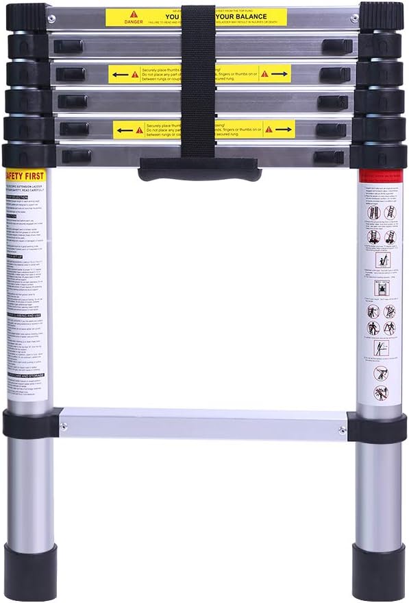 6.6FT Aluminum Telescoping Ladder M43094