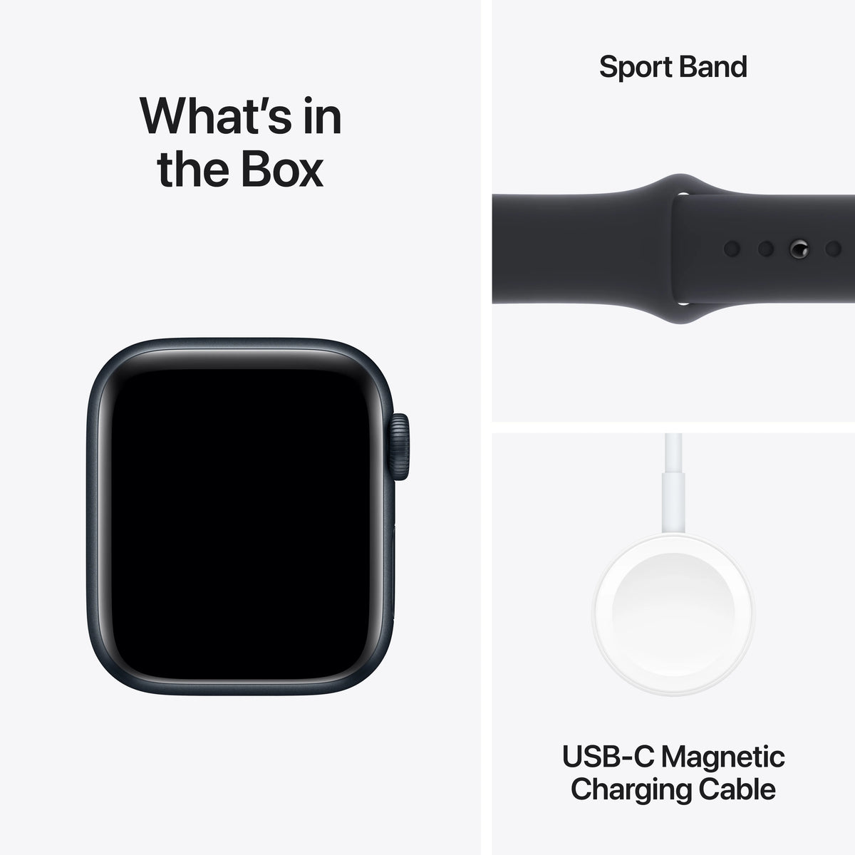 Midnight Aluminum 40mm Smartwatch with Sport Band M911