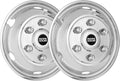 Polished 19.5 inch 6 Lug Stainless Steel Wheel Simulator Kit L558