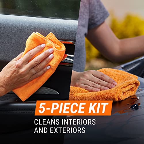 Car Wash and Interior Cleaner Kit, 5 Count L19300