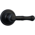 Push Pull Rotate Door Locks Privacy Lever, Tuscan Bronze C726