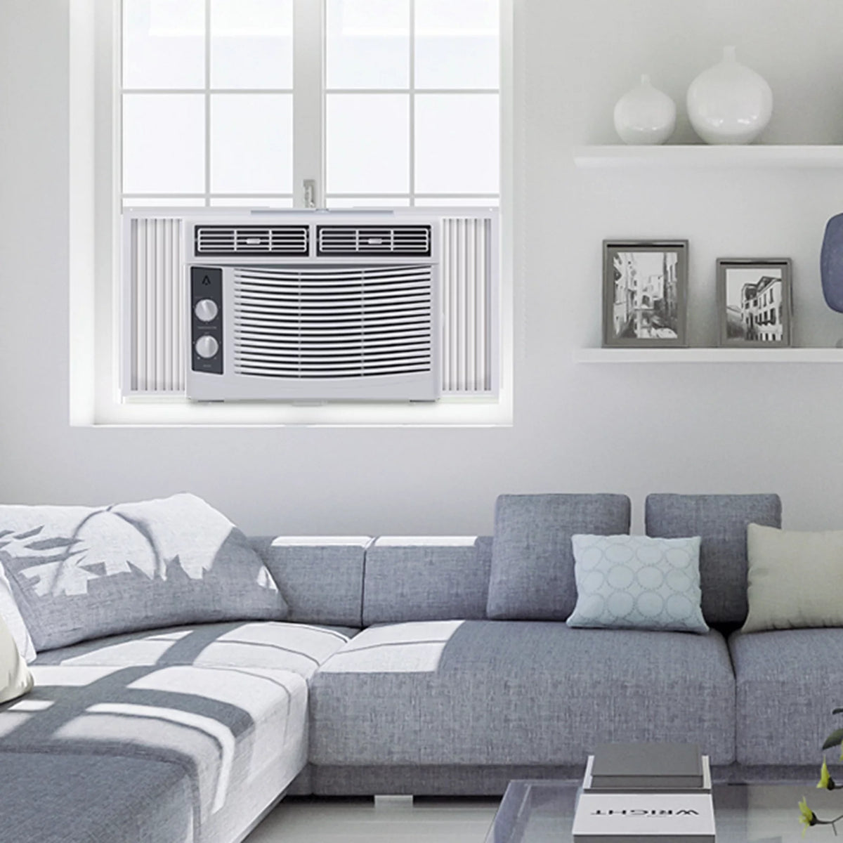 115V 8,000 BTU Smart Window Air Conditioner I95266