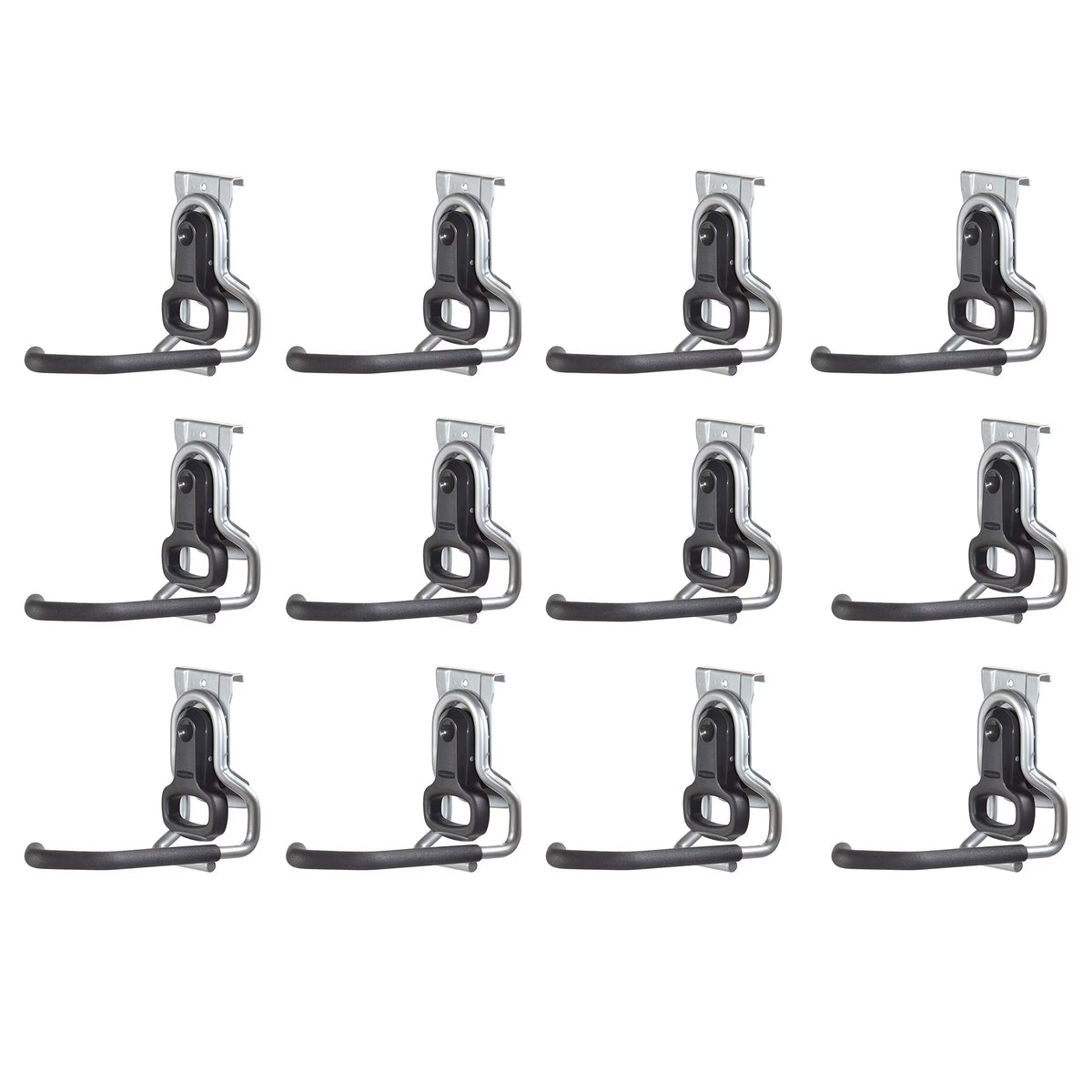 12 Pack Wall Mount Hook Garage Organizer A350901