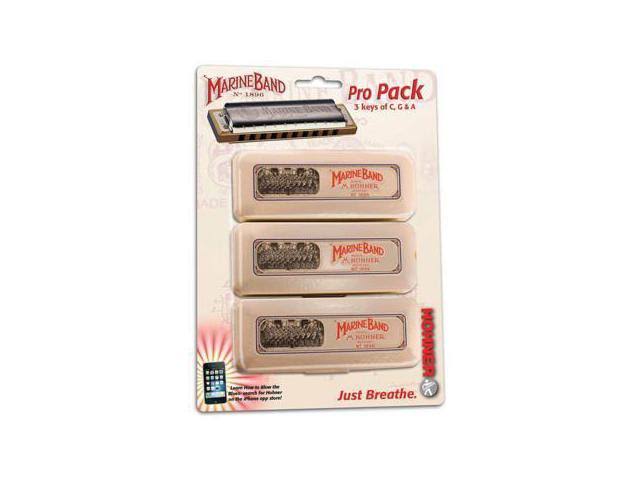 3-Pack Harmonica Keys C, G and A N97599