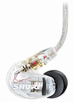 SE215 Sound-Isolating In-Ear Stereo Earphones Clear C522106