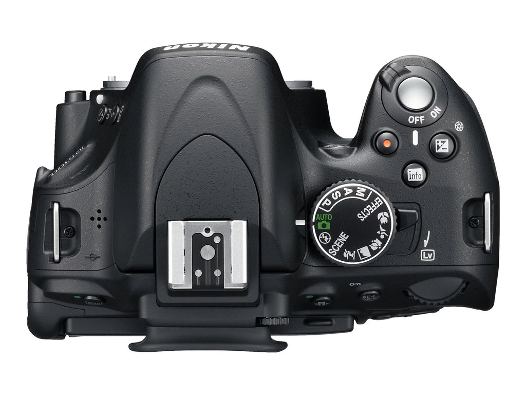 Digital SLR Camera 16.2 MP with 18-55mm and 55-200mm VR Lenses W1096