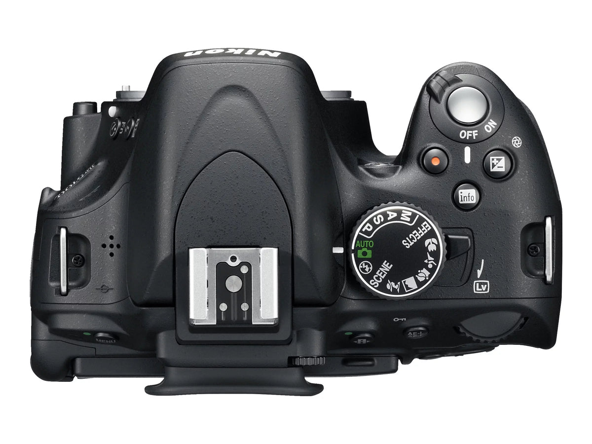 Digital SLR Camera 16.2 MP with 18-55mm and 55-200mm VR Lenses W1096