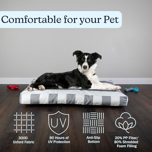 Indoor/Outdoor Dog Bed with Removable Washable Cover M281425