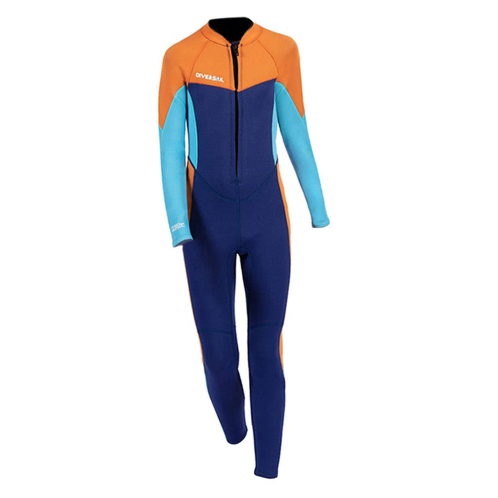 Blue 2.5mm Neoprene Kids Wetsuit Size 10 I5247