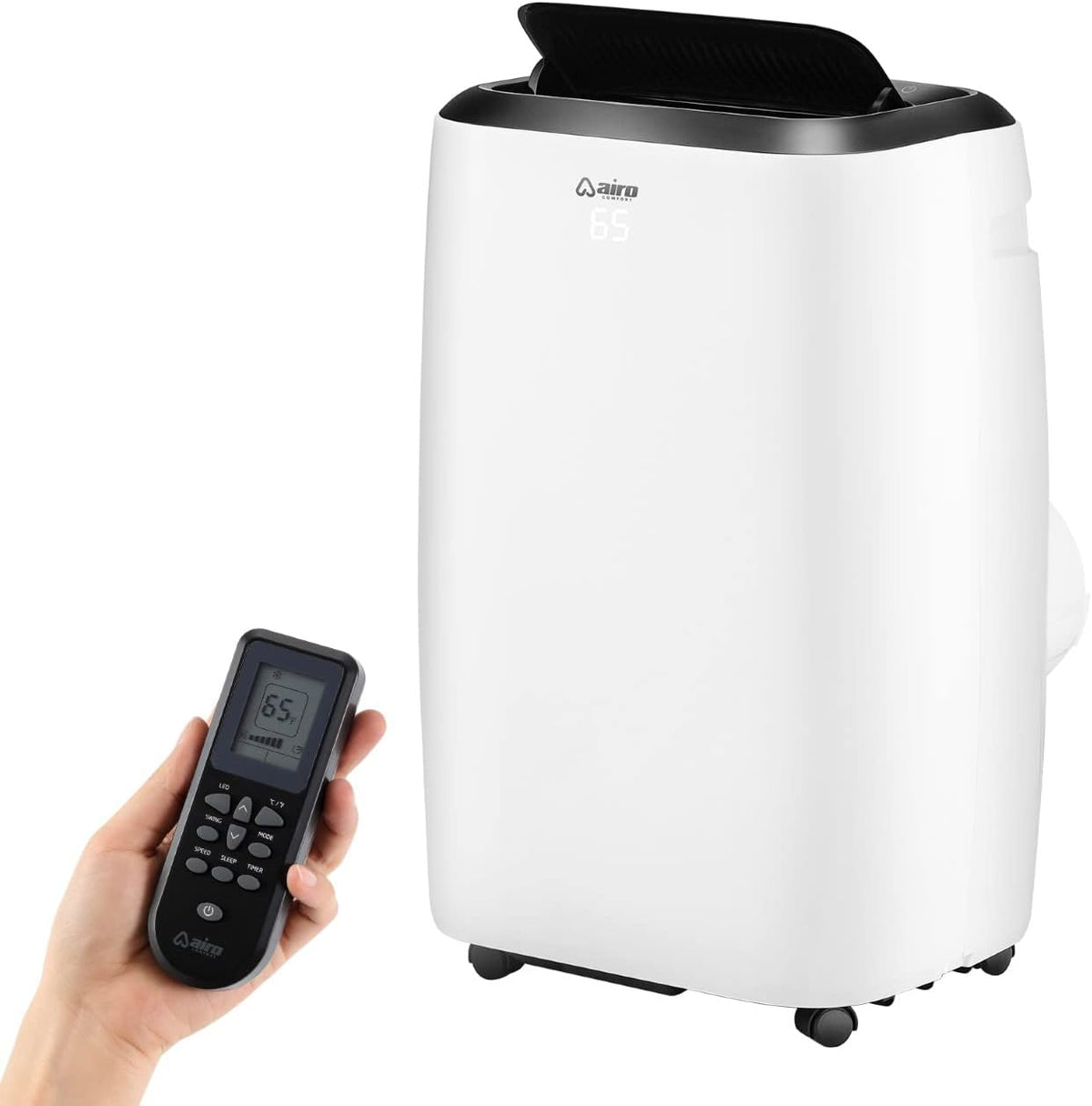 Portable Air Conditioner 14,000 BTU with Remote Control, White R37733