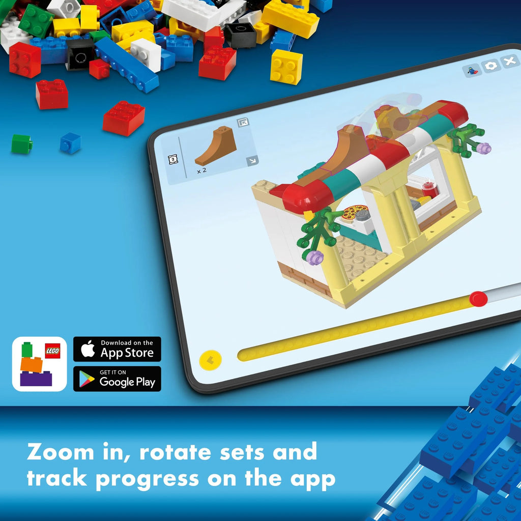 Building Toy with 6 Figures and Launcher B366