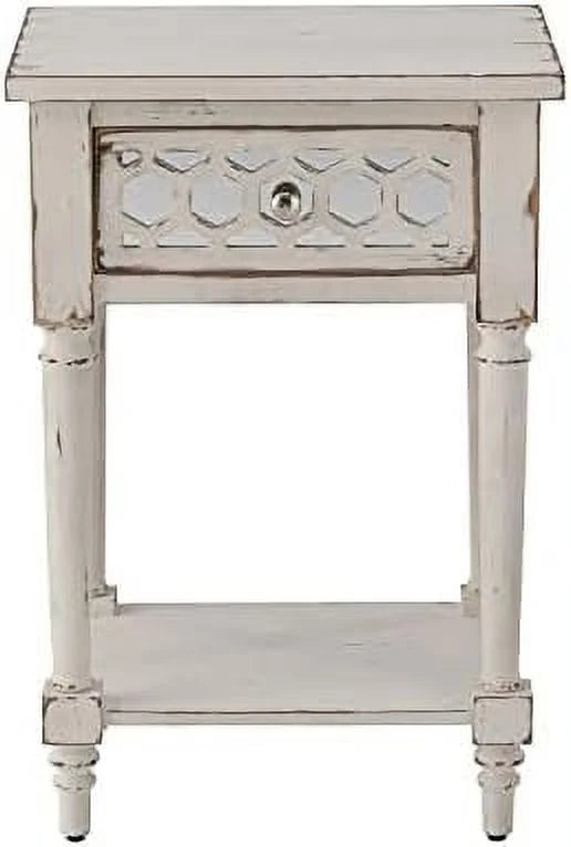 3 Drawer Wood Grain End Table B147