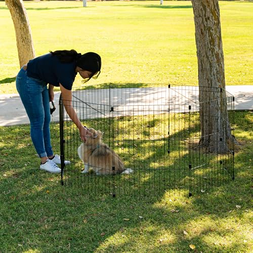 Metal 8-Panel 24" Dog Playpen A261