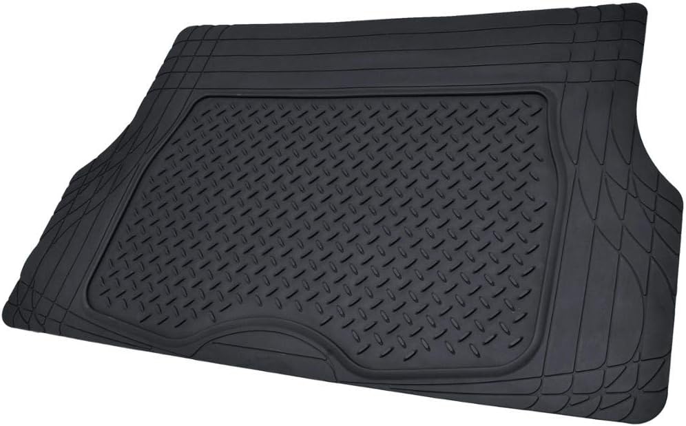 All Weather Rubber Car Floor Mats with Cargo Liner Full Set U51158