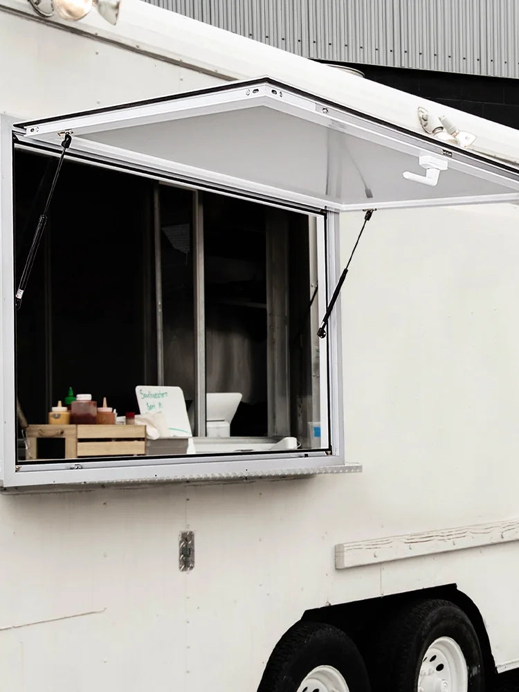Concession Stand Serving Window with Awning Door N68853