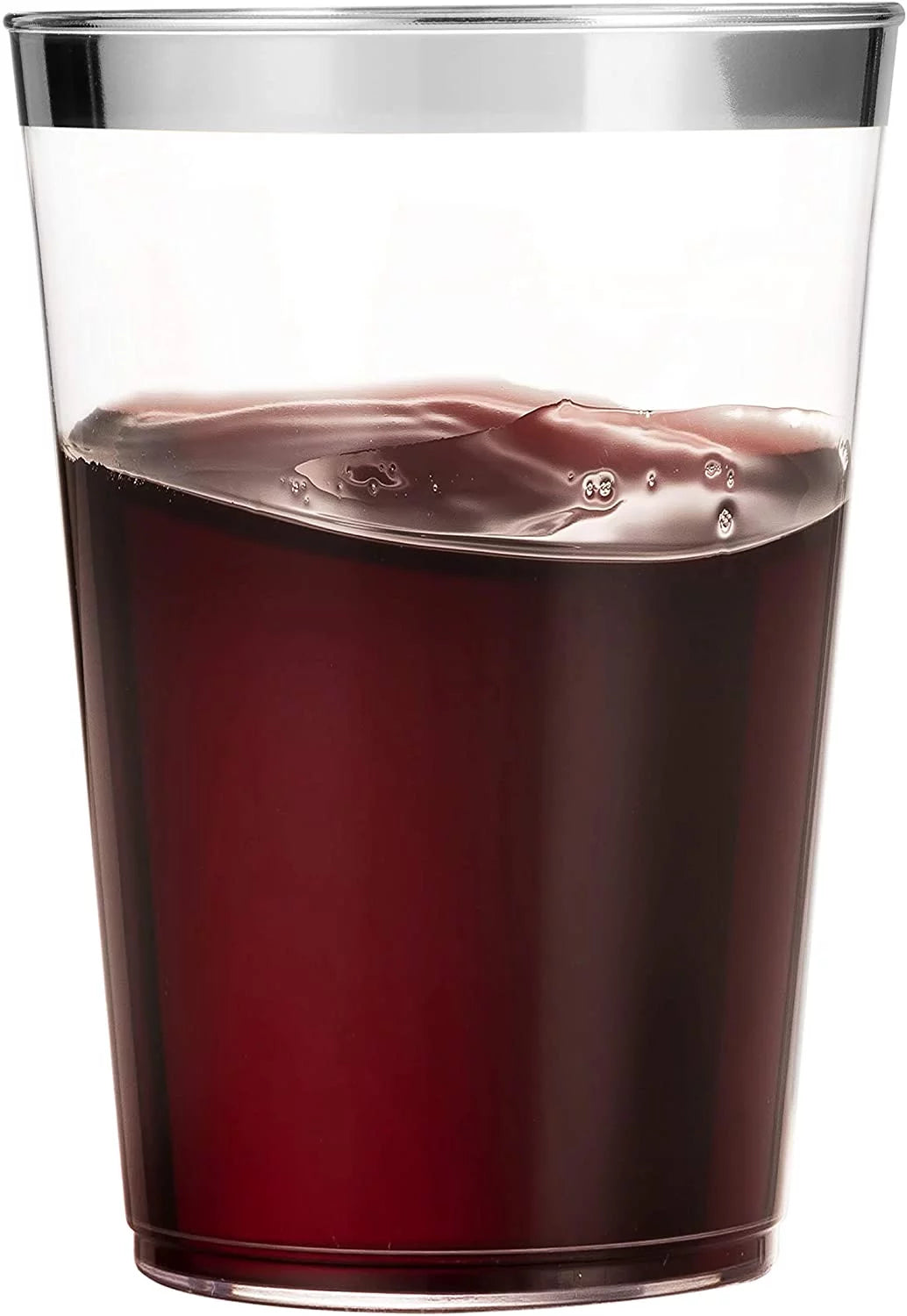 10 Oz Clear Hard Plastic Tumblers 48CT M80681