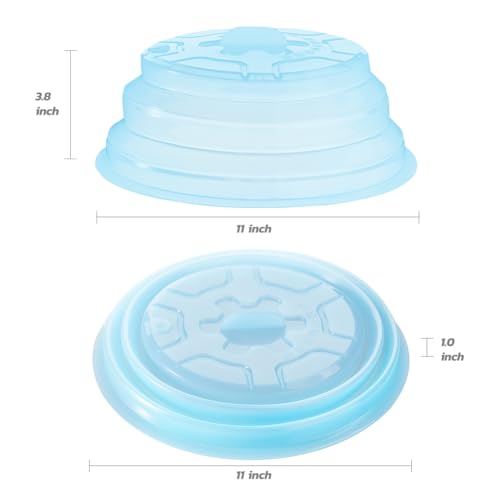 Silicone Microwave Plate Cover with Steam Vents BPA Free 1Pack E8966