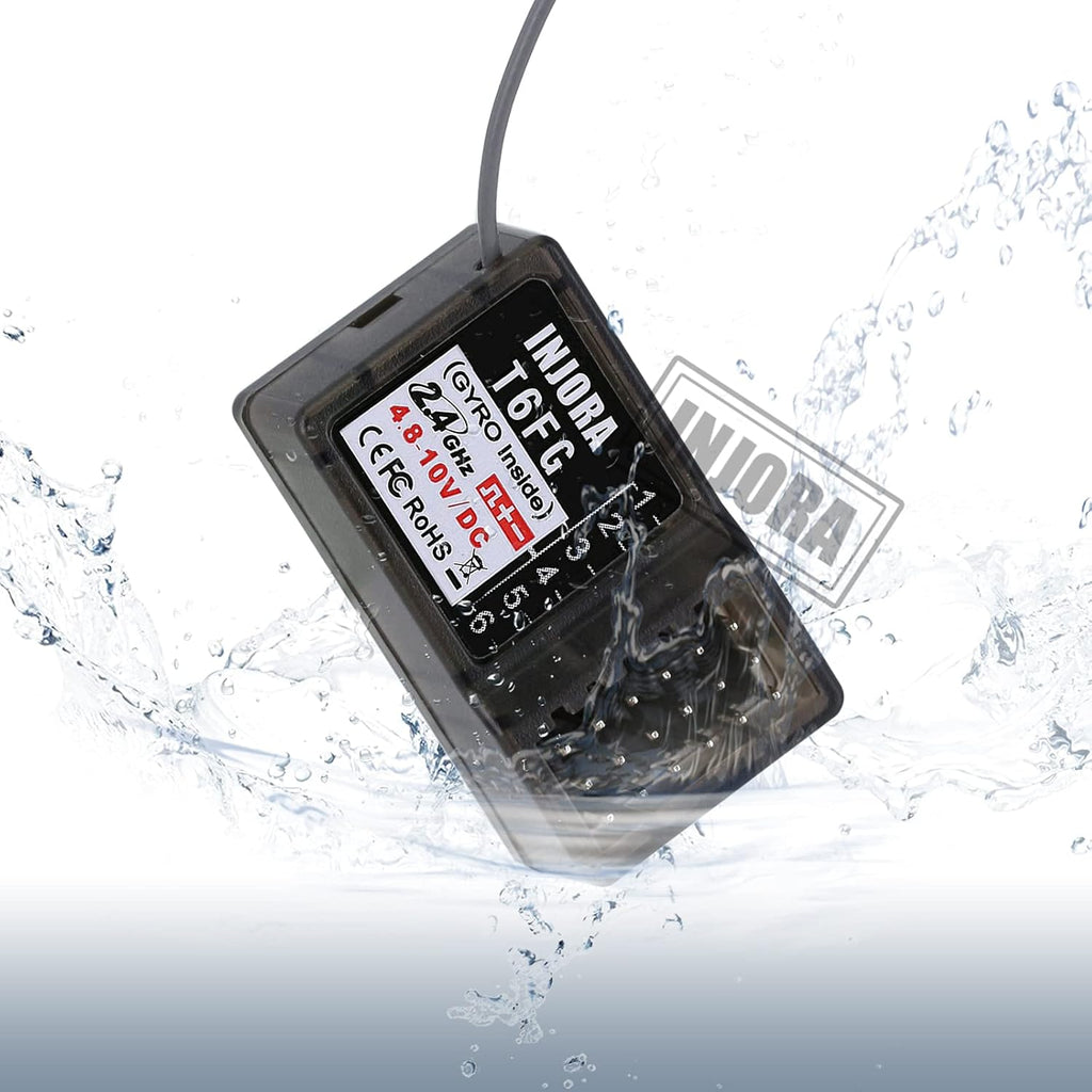 2.4GHz 6CH RC Transmitter and Receiver with Gyro C6361